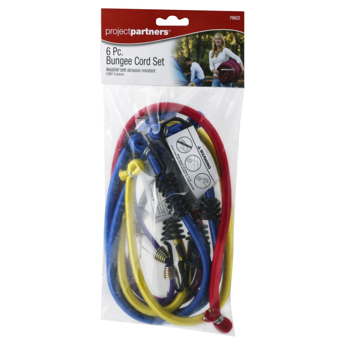 slide 5 of 9, Project Partners Bungee Cord Set, 6 ct