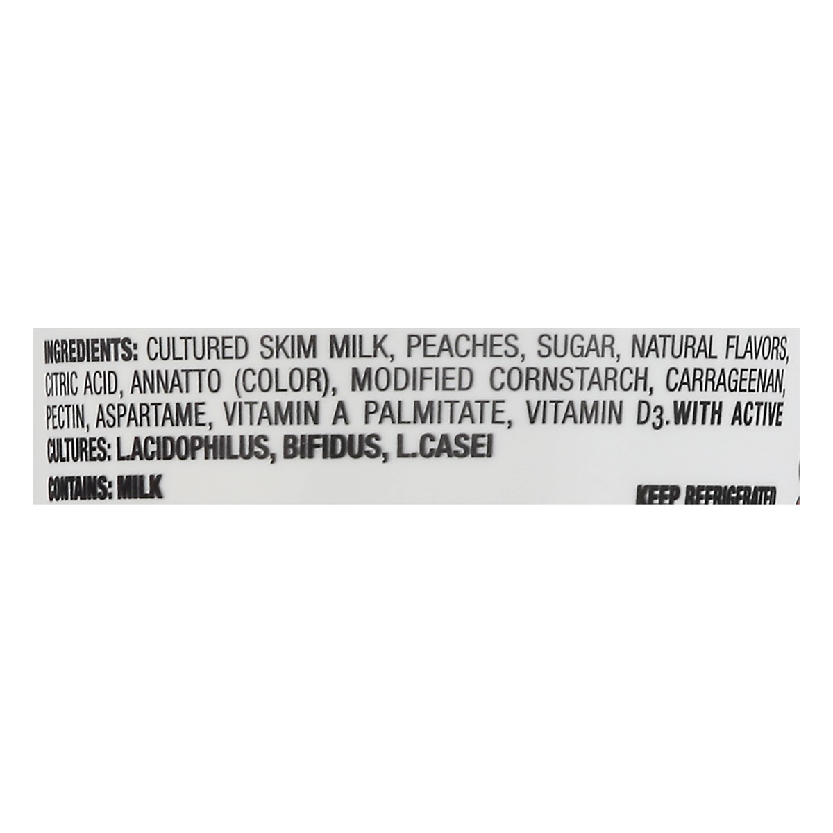 slide 12 of 12, Prairie Farms Fat Free Blended Peach Yogurt 6 oz, 6 oz