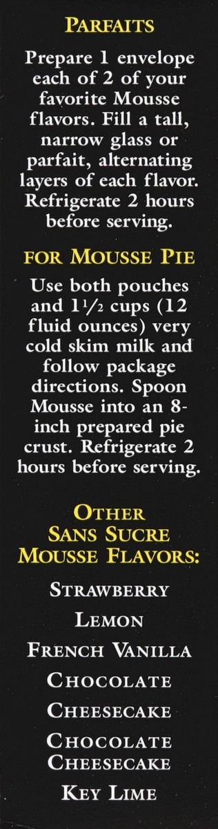 slide 3 of 4, Sans Sucre Mousse Mix 2 ea, 2 ct