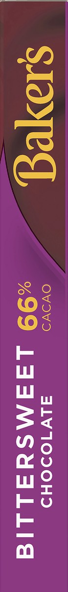 slide 12 of 14, Baker's Bittersweet Chocolate Premium Baking Bar with 66% Cacao, 4 oz Box, 4 oz