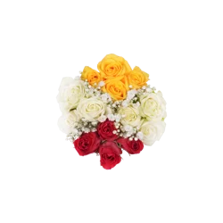 Bloom Haus Rainbow Spray Rose Fresh Flower Bouquet, 1 ct