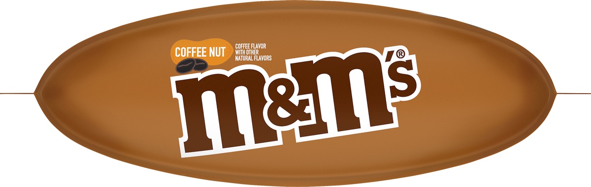 slide 7 of 9, M&M'S Coffee Nut Peanut Chocolatedy Sharing Size, 9.6 oz