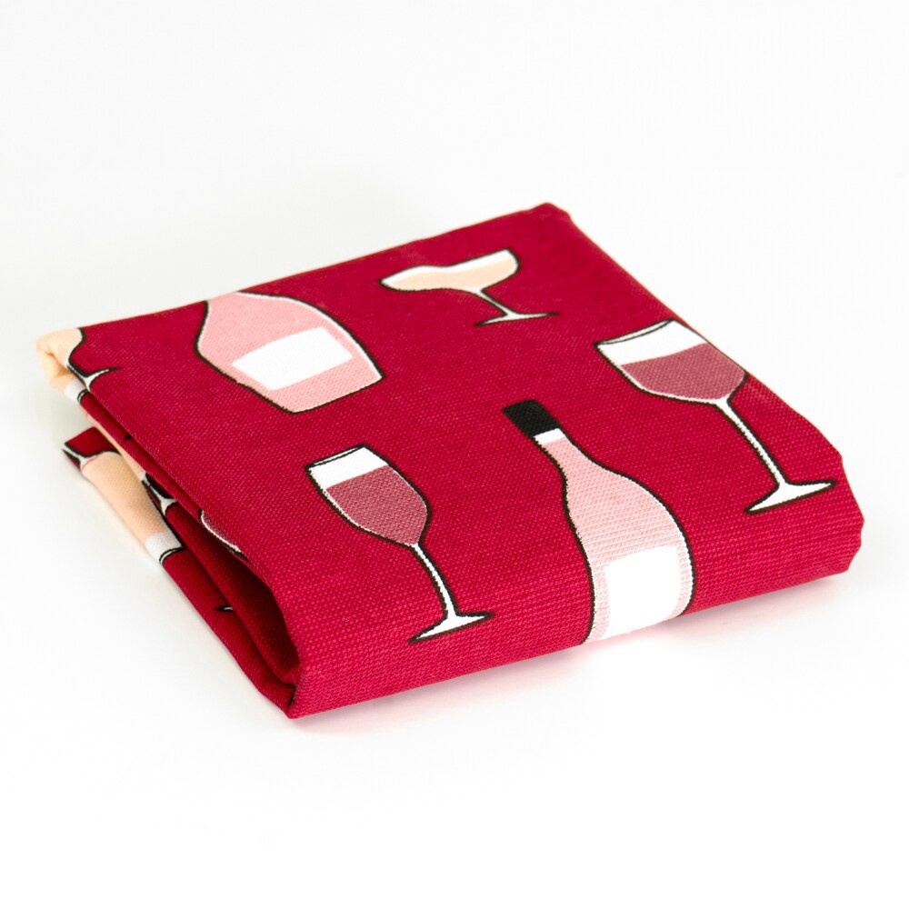 slide 2 of 3, Everyday Living® Wine Dual Terry Kitchen Towel, 1 ct