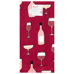 Everyday Living® Wine Dual Terry Kitchen Towel