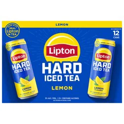 Lipton Hard Tea Hard Lemon Iced Tea - 144 fl oz