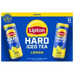 Lipton Hard Tea Hard Lemon Iced Tea - 144 fl oz