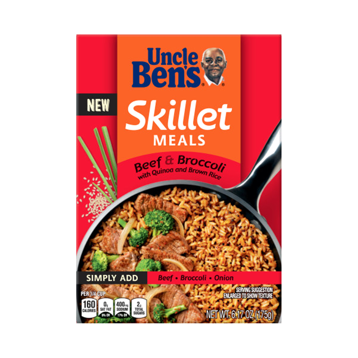 slide 1 of 1, Ben's Original Skillet Meals Beef & Broccoli, 6.17 oz