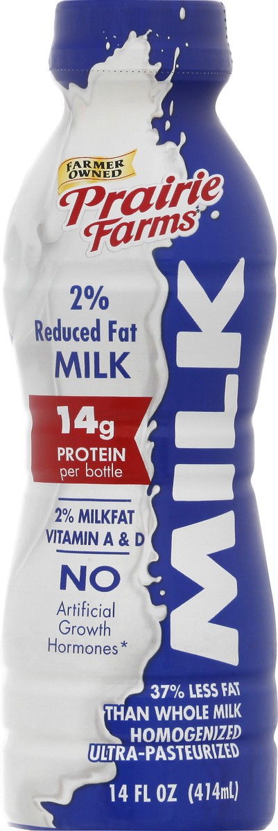 slide 2 of 7, Prairie Farms 2% Reduced Fat Milk 14 oz, 14 oz