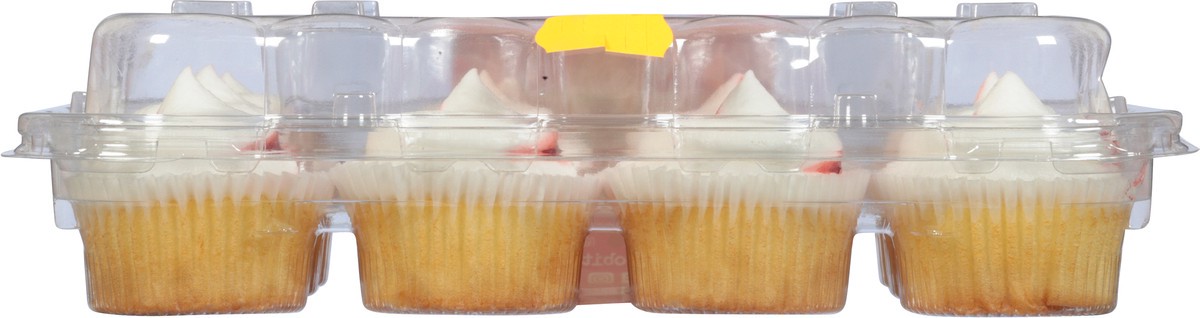 slide 7 of 14, two-bite Strawberry Shortcake Cupcakes 10 oz, 10 oz