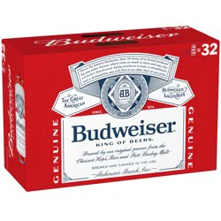 Budweiser American Lager Beer 24 Pack, 16 fl oz Cans