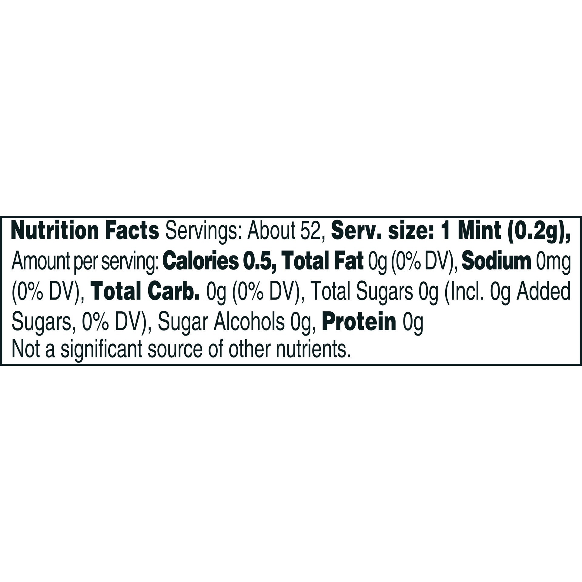 slide 6 of 8, ALTOIDS Smalls Wintergreen Sugar Free Breath Mints, Single Pack, 0.37 oz, 50 ct