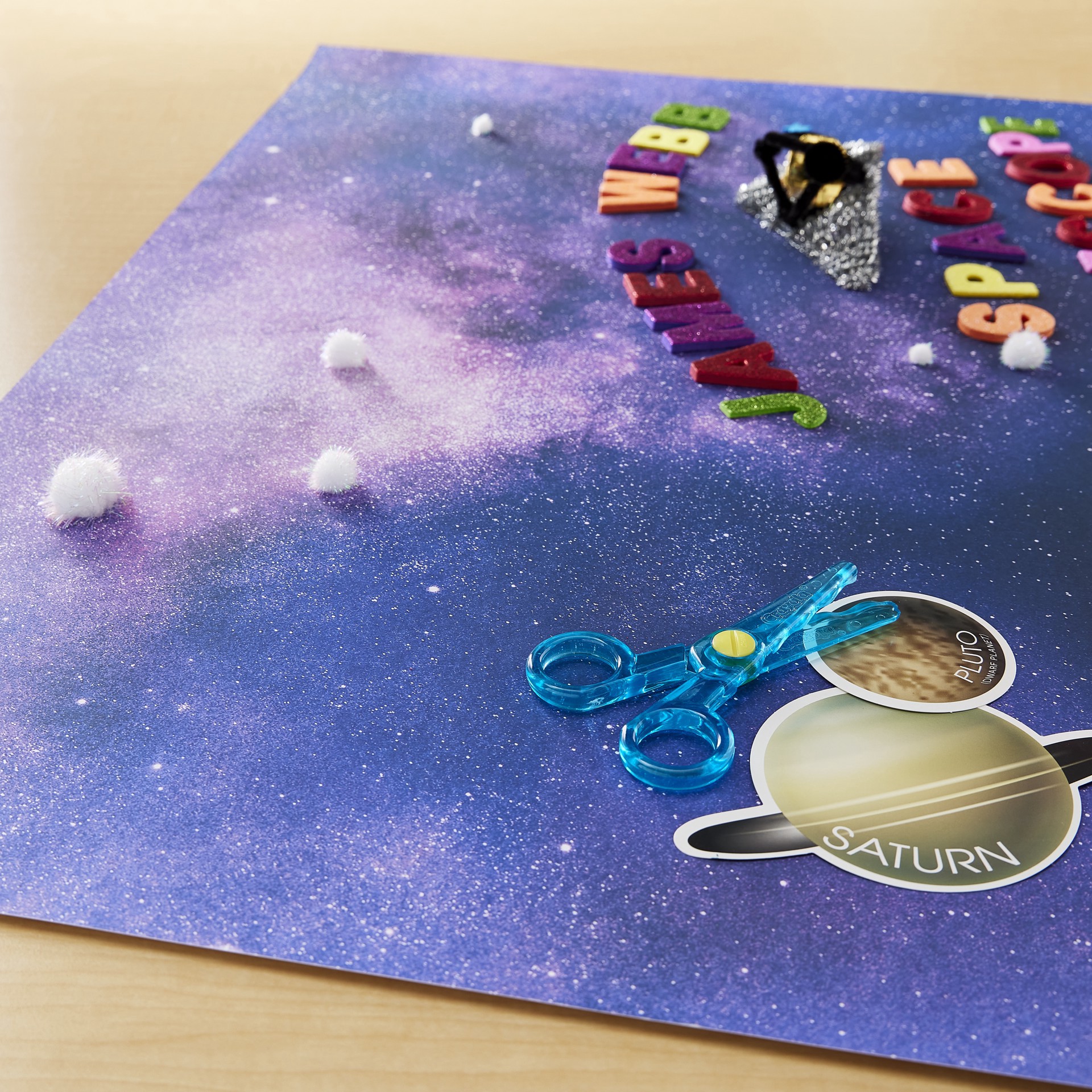 slide 2 of 3, American Crafts Poster Shop Space Poster Board, 22 in x 28 in