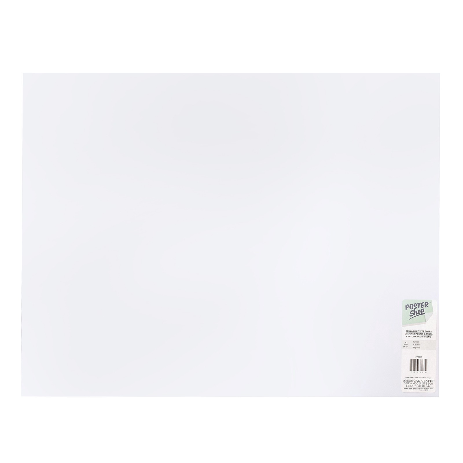 slide 3 of 3, American Crafts Poster Shop Space Poster Board, 22 in x 28 in