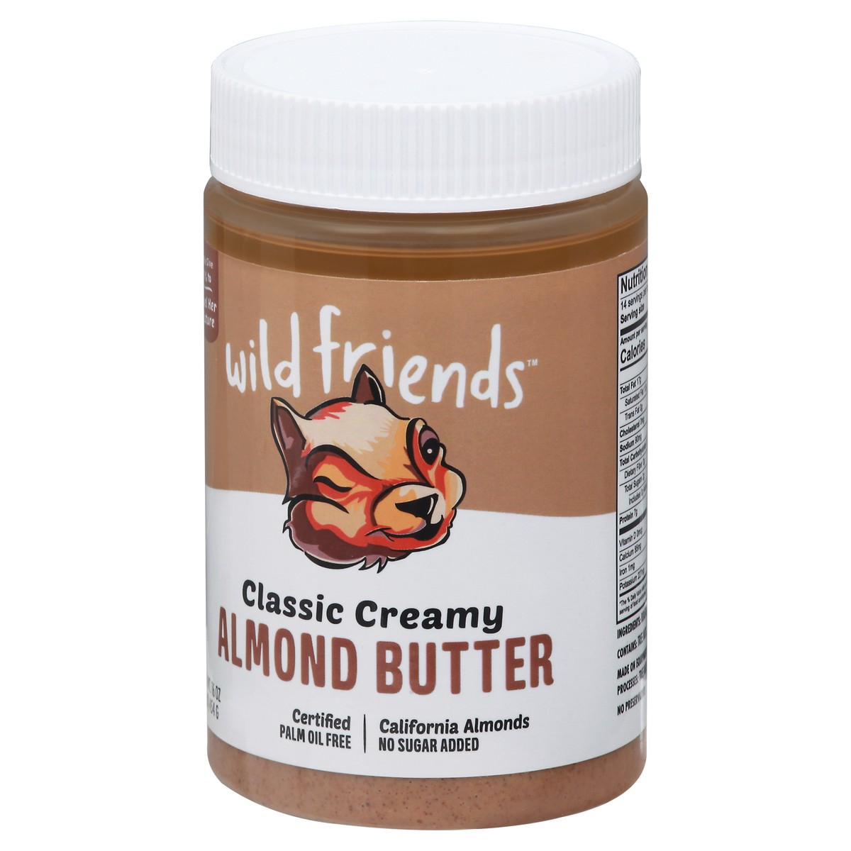 slide 4 of 9, Wild Friends Classic Creamy Almond Butter 16 oz, 16 oz