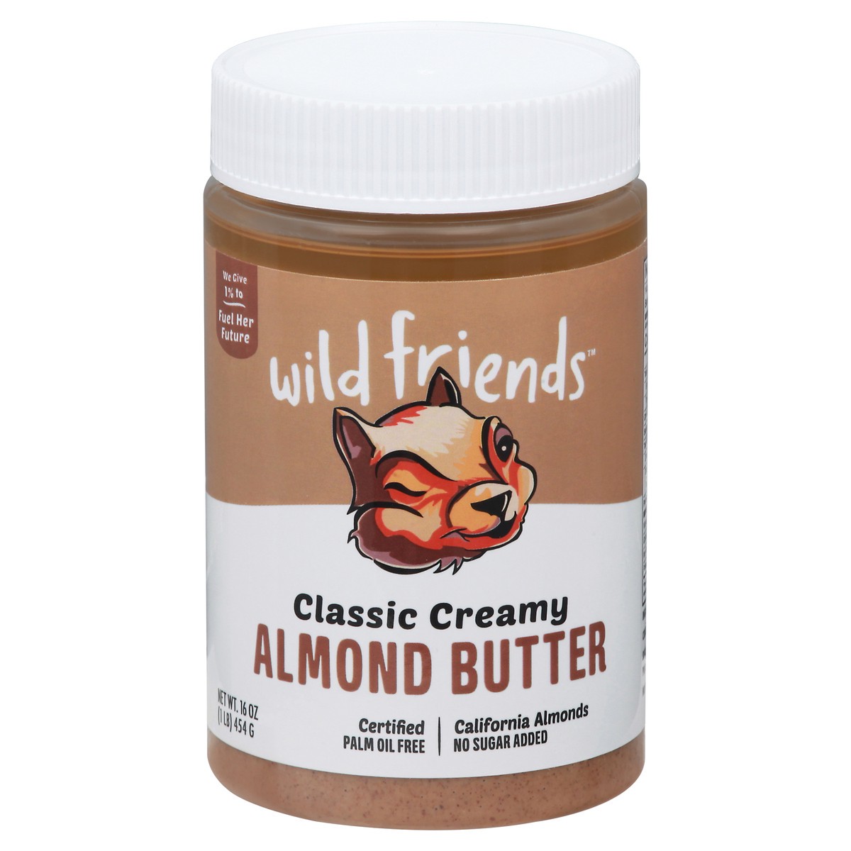 slide 1 of 9, Wild Friends Classic Creamy Almond Butter 16 oz, 16 oz