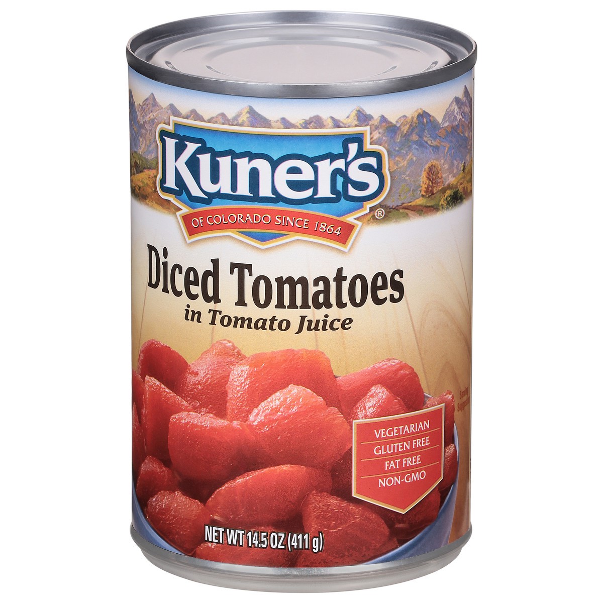 slide 2 of 9, Kuner's Diced Tomatoes in Tomato Juice 14.5 oz, 14.5 oz