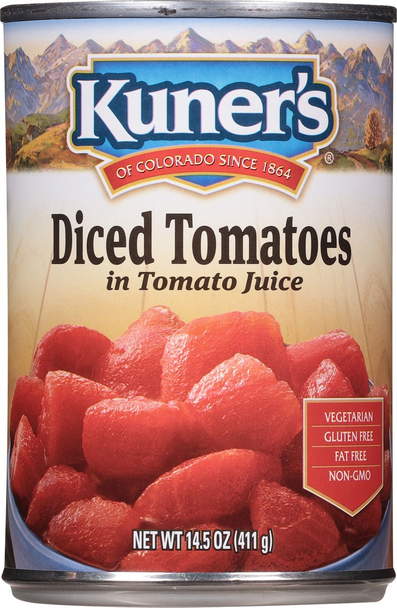 slide 9 of 9, Kuner's Diced Tomatoes in Tomato Juice 14.5 oz, 14.5 oz