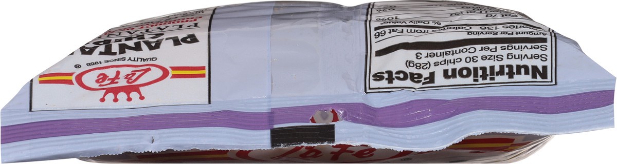 slide 5 of 9, La Fe Garlic Plantain Chips - 3 oz, 3 oz