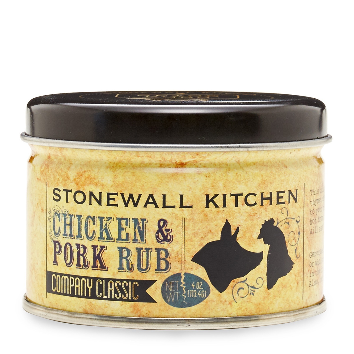 slide 1 of 1, Stonewall Kitchen Chicken & Pork Spice Rub, 4 oz