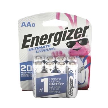 slide 1 of 1, Energizer Ultimate Lithium Aa, 8 ct