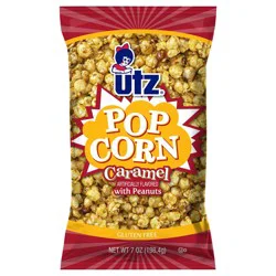 Utz Caramel Popcorn With Peanuts - 7 oz
