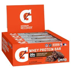 Gatorade Whey Protein Bar, Chocolate Chip Flavored