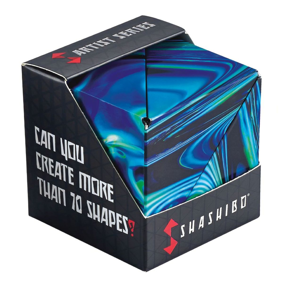 slide 1 of 21, Shashibo Magnetic Puzzle Cube, 4 Assorted Styles, 1 ct