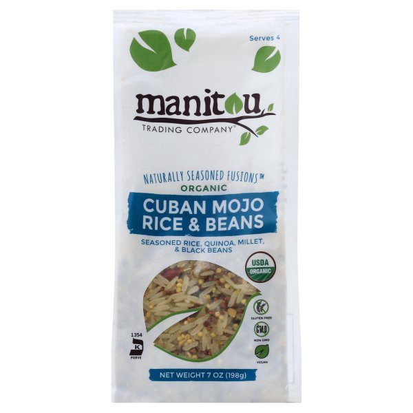 slide 1 of 5, Manitou Trading Company Cuban Mojo Rice & Beans 7 oz, 7 oz