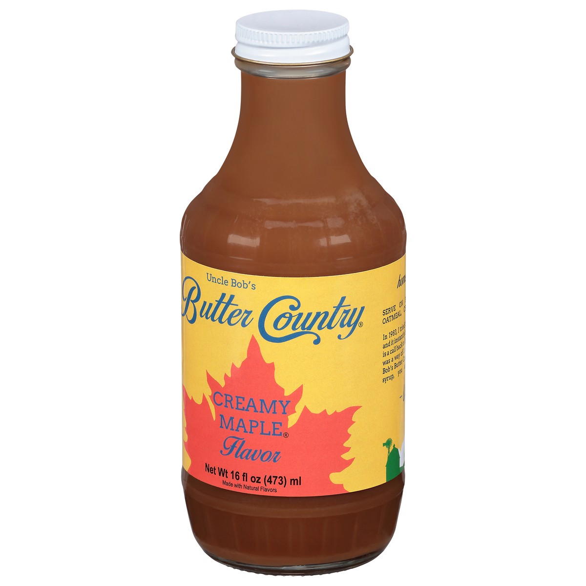 slide 11 of 14, Uncle Bob's Butter Country Creamy Maple Flavor Syrup 16 fl oz, 16 fl oz