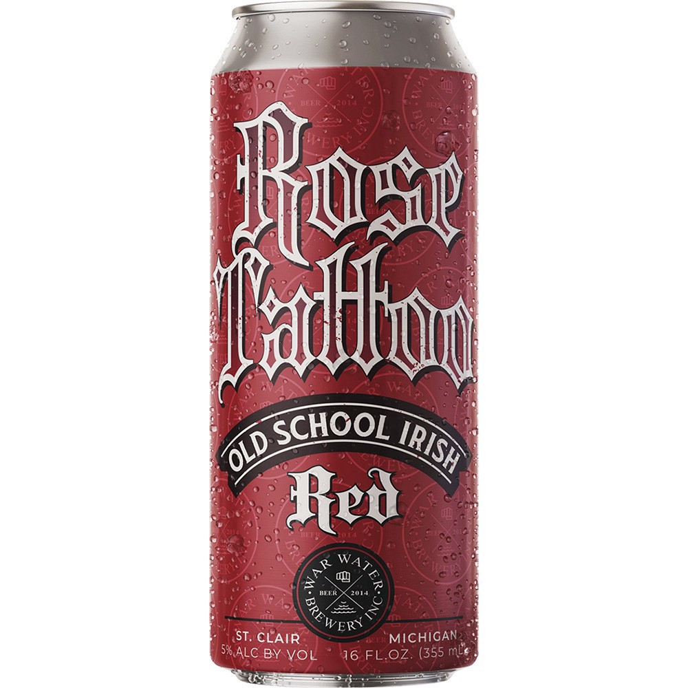 slide 1 of 1, War Water Rose Tatttoo, 4 ct; 16 oz