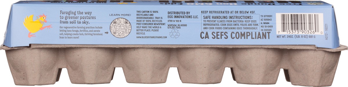 slide 5 of 13, Helpful Hens Large Free Range Brown Eggs 12 ea, 12 ct