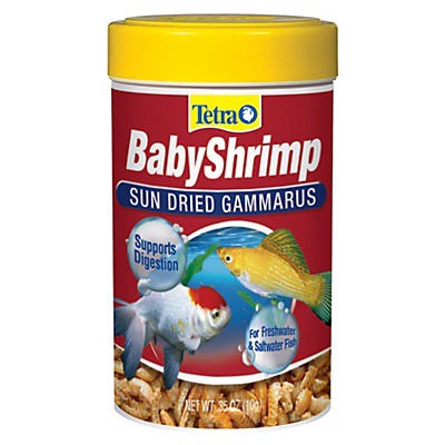 slide 1 of 3, Tetra Baby Shrimp Fish Food, 0.35 oz