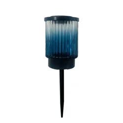 HD Designs Outdoors Solar Glass Stake - Dark Blue