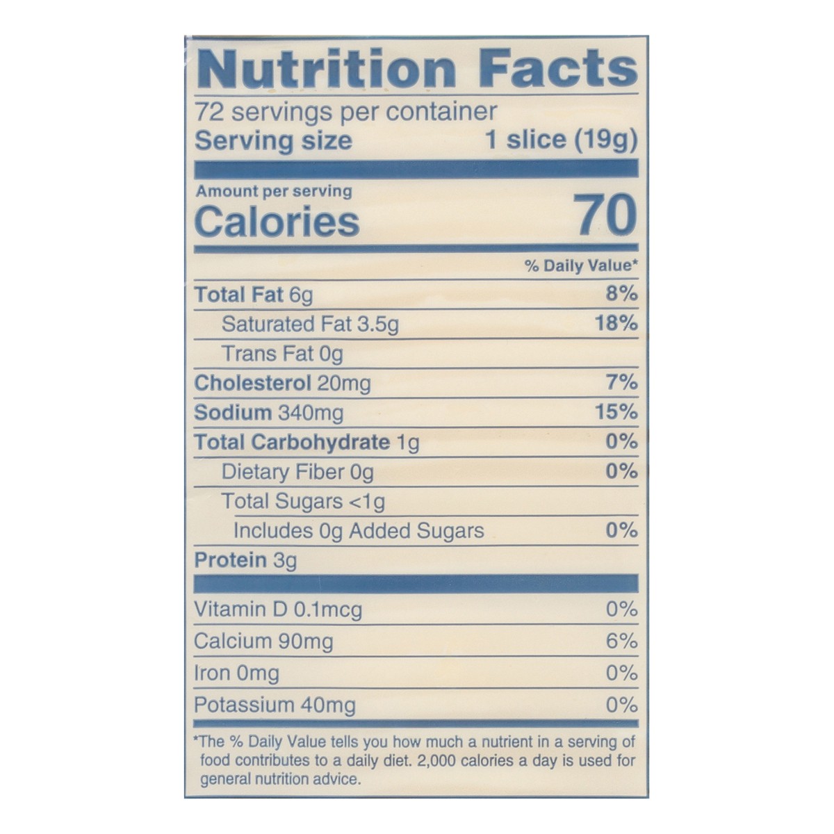 slide 5 of 13, Clearfield American Cheese Slices 72 ea, 72 ct