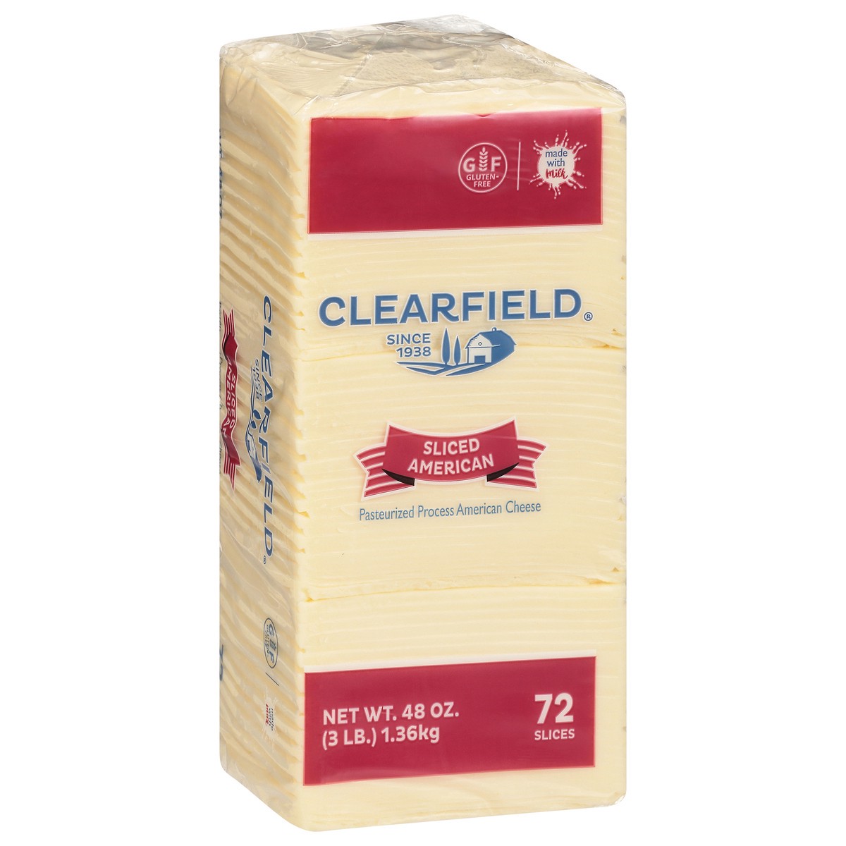 slide 3 of 13, Clearfield American Cheese Slices 72 ea, 72 ct
