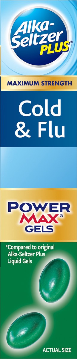 slide 6 of 8, Alka-Seltzer Night Cold Flu Power Gel, 16 ct