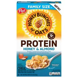 Post Honey Bunches of Oats Protein Honey Almond Cereal