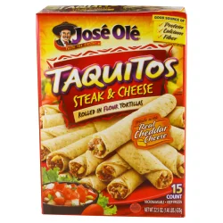 José Olé Beef & Cheese Flour Taquitos