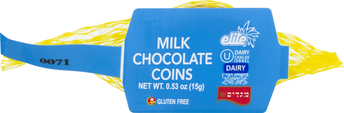 slide 9 of 11, Elite Candy Choc Coin Mega Milk, 0.53 oz