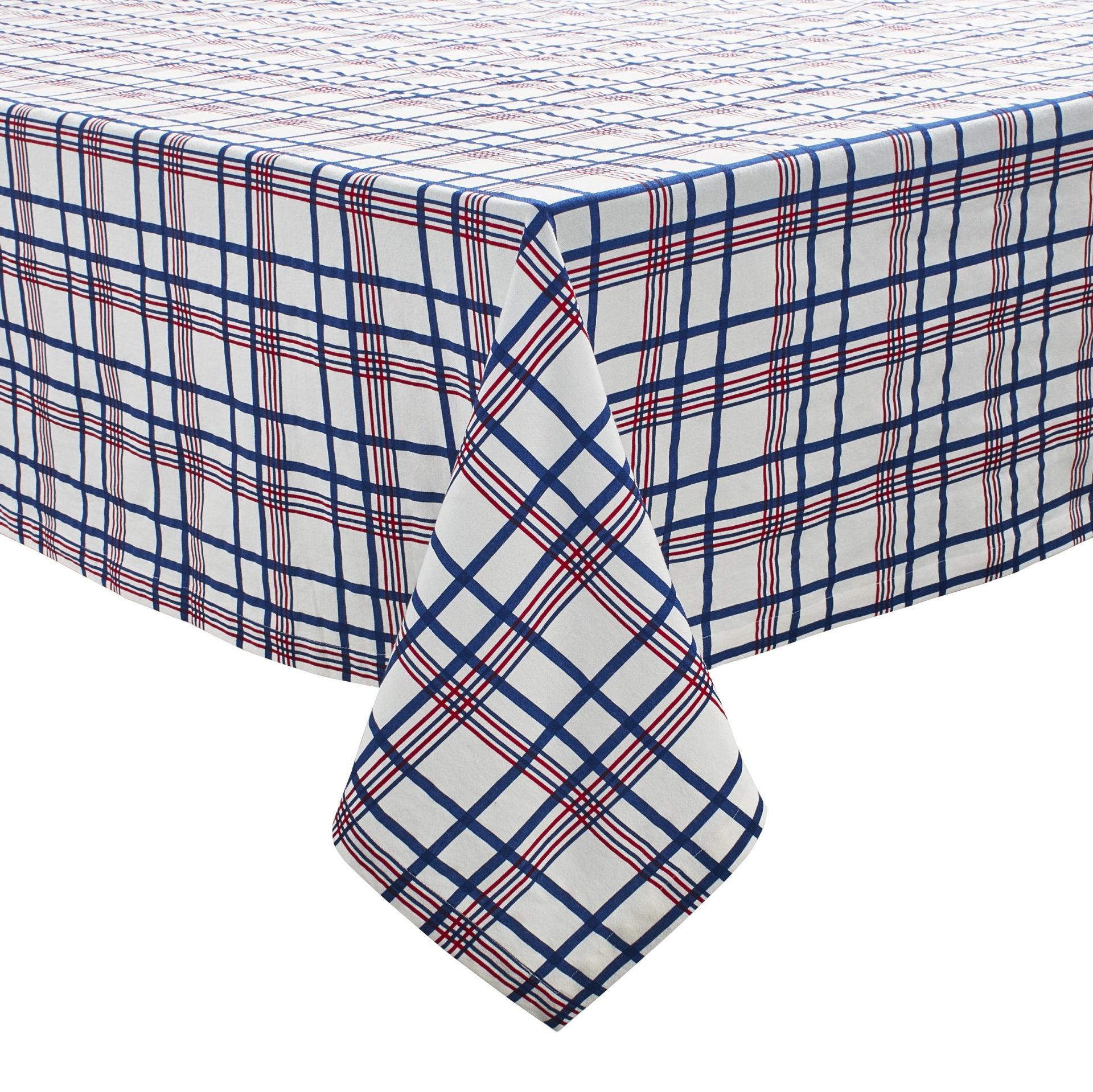 slide 1 of 1, Sur La Table Summerhouse Plaid Tablecloth, 1 ct