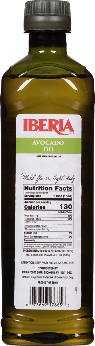 slide 3 of 13, Iberia Avocado Oil 16.9 fl oz, 16.9 fl oz