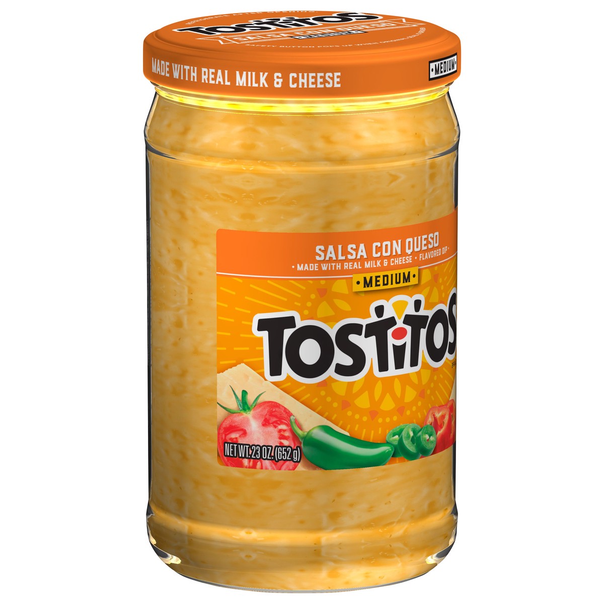 slide 2 of 9, Tostitos Salsa Con Queso- 23oz, 23 oz