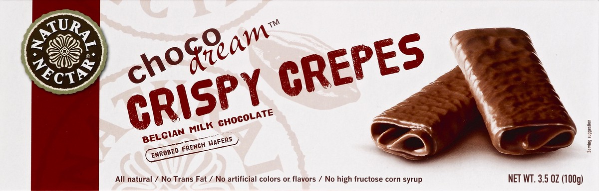 slide 1 of 1, Natural Nectar Crispy Crepes Belgian Choc, 3.5 oz