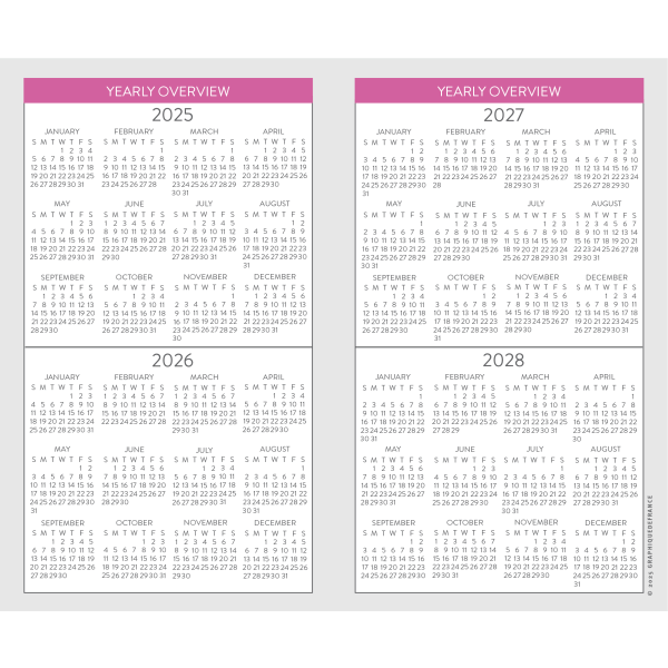 slide 2 of 5, 2025-2026 Graphique 2-Year Art And Design Monthly Pocket Planner, 4"" x 6"", Peanuts, August To December, 2Y17326, 1 ct