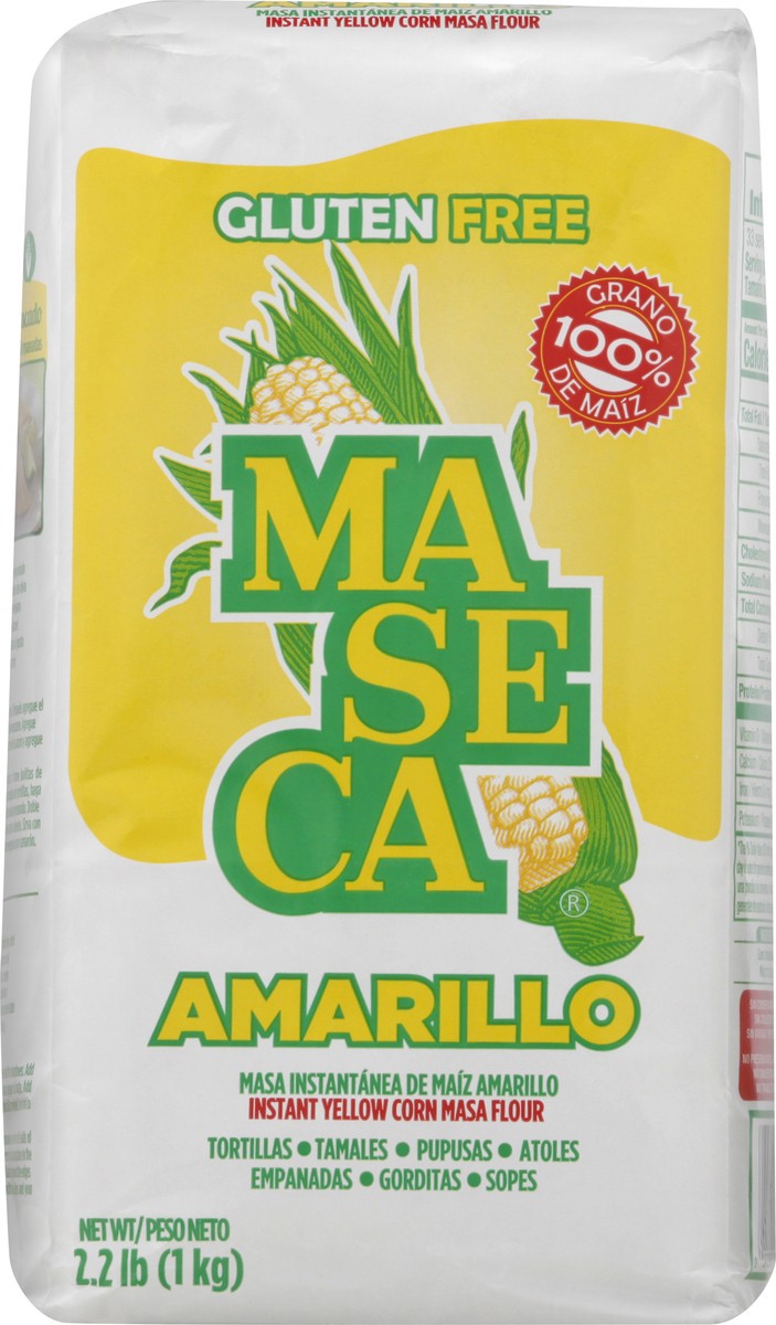slide 7 of 13, MASECA Yellow Instant Corn Masa Flour 2 Lb Bag, 32 oz