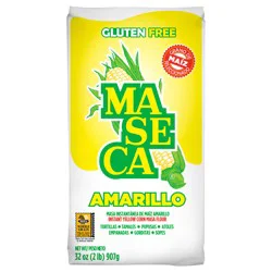 MASECA Yellow Instant Corn Masa Flour 2 Lb Bag