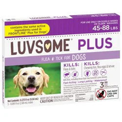 Luvsome Plus Dog Flea & Tick Medicine