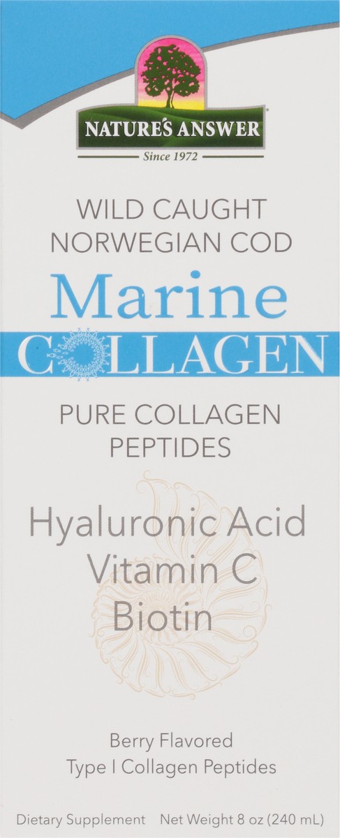 slide 8 of 10, Nature's Answer Marine Collagen Peptides, 8 oz