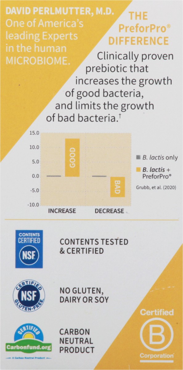 slide 9 of 9, Garden of Life Gol Dr Formulated Probtc 100Bil Cap 30Ct, 30 ct