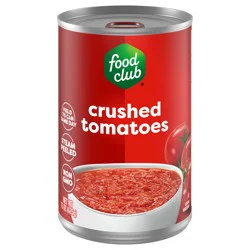 Food Club Crushed Tomatoes - 15 oz